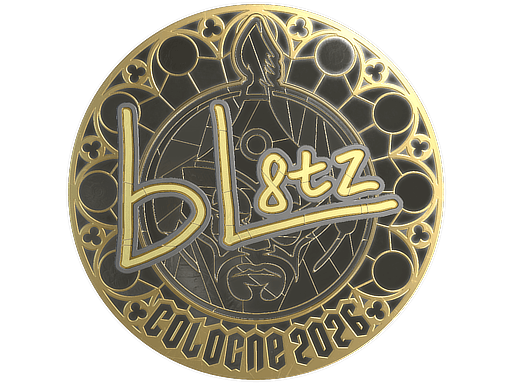 Sticker | bLitz (Gold) | Cologne 2026