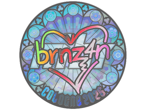 Sticker | brnz4n (Holo) | Cologne 2026