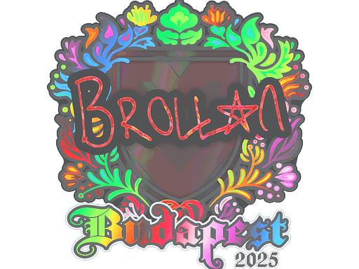 Sticker | Brollan (Holo) | Budapest 2025