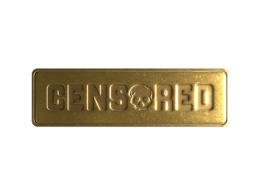 Sticker | Censored (Foil)