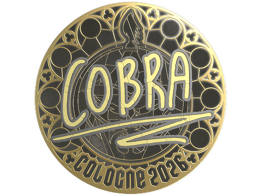 Sticker | cobra (Gold) | Cologne 2026
