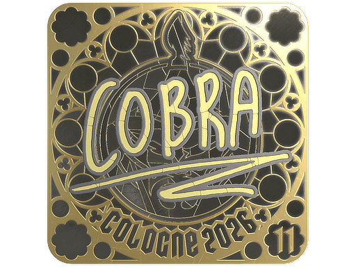 Sticker | cobra (Gold, Ranked) | Cologne 2026
