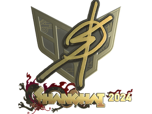 Sticker | degster (Gold) | Shanghai 2024