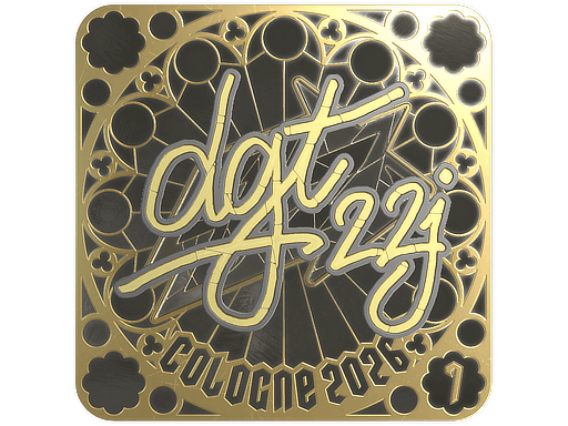 Sticker | dgt (Gold, Ranked) | Cologne 2026