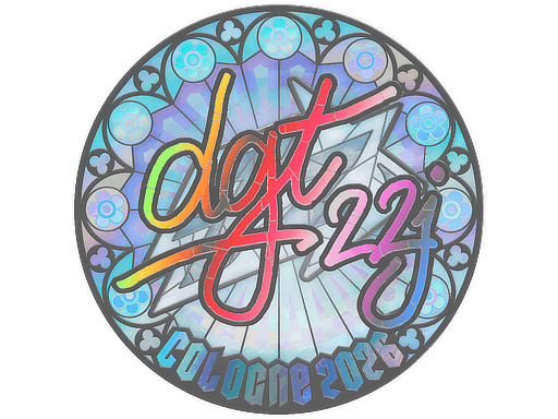 Sticker | dgt (Holo) | Cologne 2026