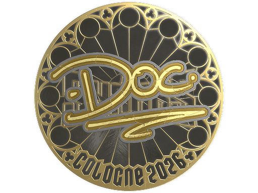 Sticker | doc (Gold) | Cologne 2026
