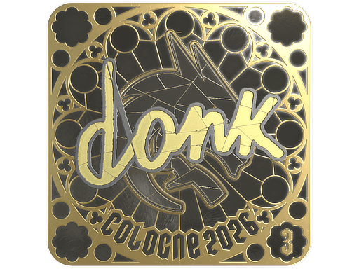 Sticker | donk (Gold, Ranked) | Cologne 2026
