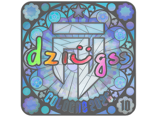 Sticker | dziugss (Holo, Ranked) | Cologne 2026