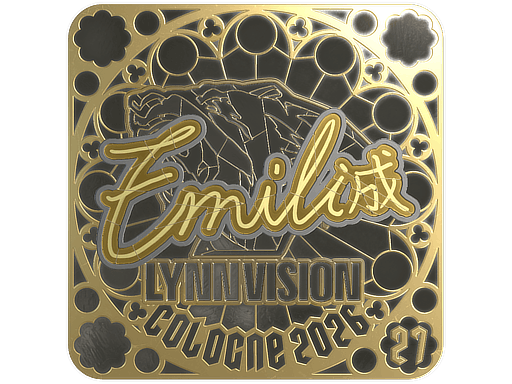 Sticker | EmiliaQAQ (Gold, Ranked) | Cologne 2026