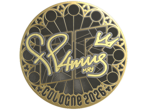 Sticker | FL4MUS (Gold) | Cologne 2026