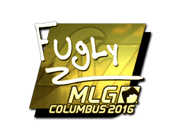 Sticker | FugLy (Gold) | MLG Columbus 2016