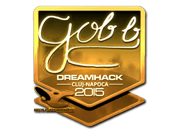 Sticker | gob b (Gold) | Cluj-Napoca 2015