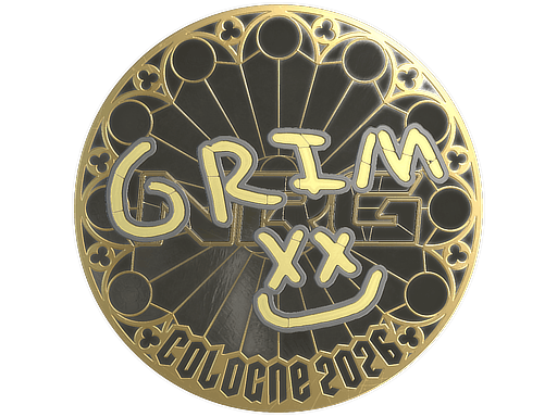 Sticker | Grim (Gold) | Cologne 2026