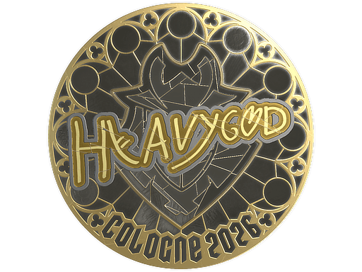 Sticker | Heavygod (Gold) | Cologne 2026