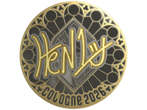 Sticker | HEN1 (Gold) | Cologne 2026