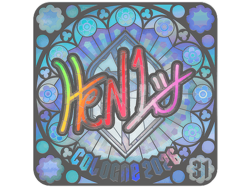 Sticker | HEN1 (Holo, Ranked) | Cologne 2026