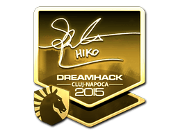 Sticker | Hiko (Gold) | Cluj-Napoca 2015
