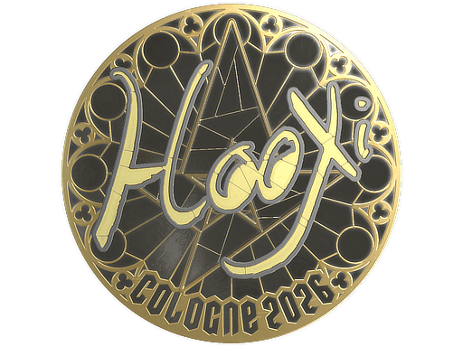 Sticker | HooXi (Gold) | Cologne 2026