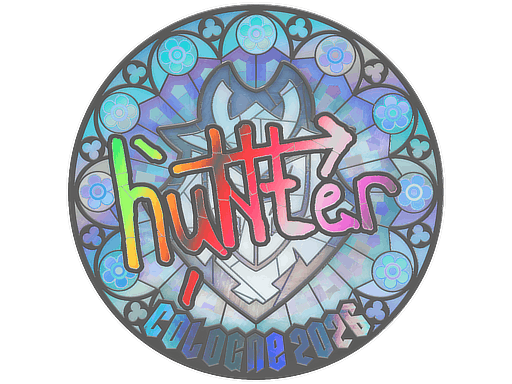 Sticker | huNter- (Holo) | Cologne 2026