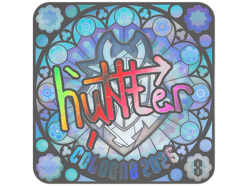 Sticker | huNter- (Holo, Ranked) | Cologne 2026