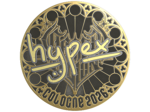 Sticker | hypex (Gold) | Cologne 2026