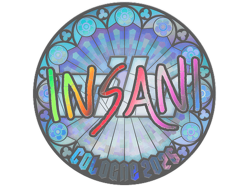 Sticker | insani (Holo) | Cologne 2026