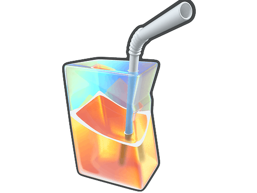 Sticker | Juice Box (Holo)