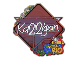 Sticker | karrigan (Glitter) | Rio 2022