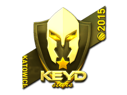 Sticker | Keyd Stars (Gold) | Katowice 2015