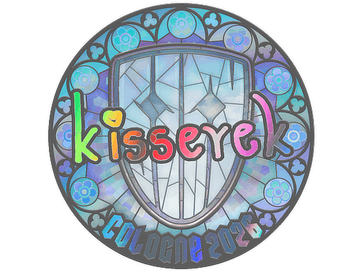 Sticker | kisserek (Holo) | Cologne 2026