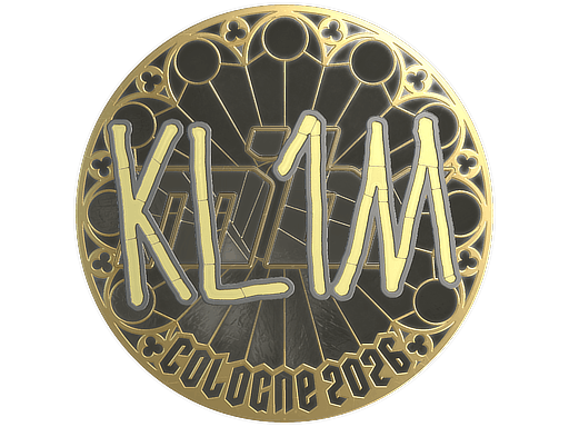 Sticker | kl1m (Gold) | Cologne 2026