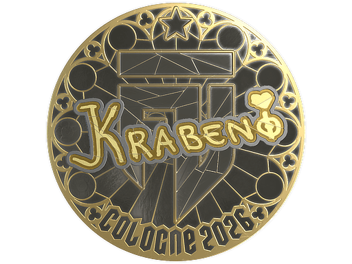 Sticker | Krabeni (Gold) | Cologne 2026
