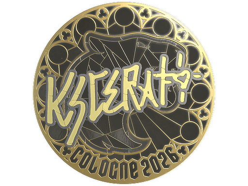 Sticker | KSCERATO (Gold) | Cologne 2026