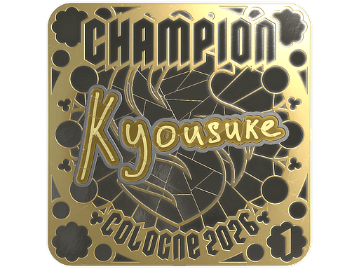 Sticker | kyousuke (Gold, Ranked) | Cologne 2026