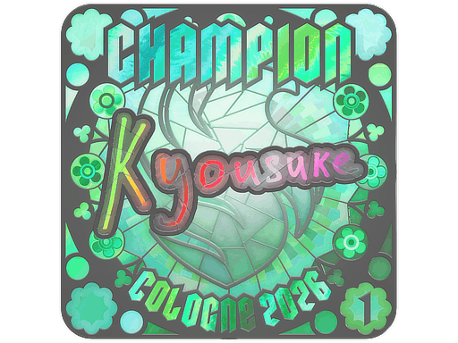 Sticker | kyousuke (Holo, Ranked) | Cologne 2026