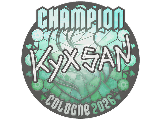 Sticker | kyxsan (Champion) | Cologne 2026