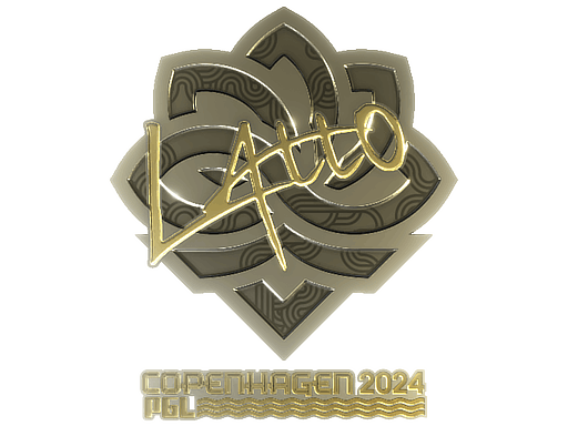 Sticker | latto (Gold) | Copenhagen 2024