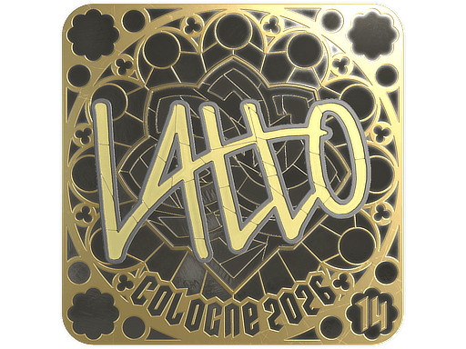 Sticker | latto (Gold, Ranked) | Cologne 2026