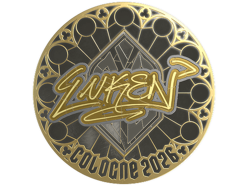 Sticker | luken (Gold) | Cologne 2026