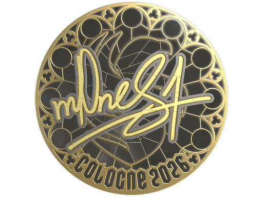 Sticker | m0NESY (Gold) | Cologne 2026