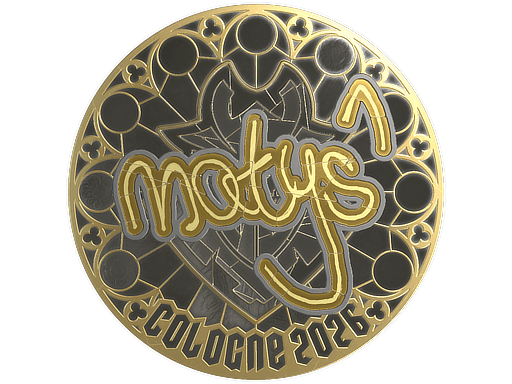 Sticker | MATYS (Gold) | Cologne 2026