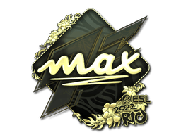Sticker | max (Gold) | Rio 2022
