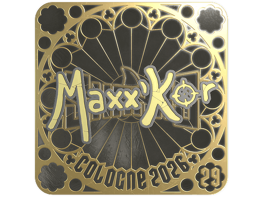 Sticker | maxxkor (Gold, Ranked) | Cologne 2026