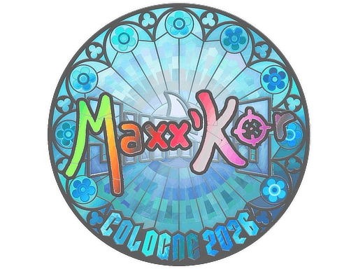 Sticker | maxxkor (Holo) | Cologne 2026