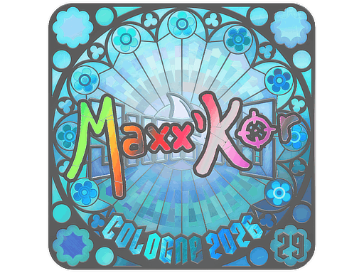 Sticker | maxxkor (Holo, Ranked) | Cologne 2026