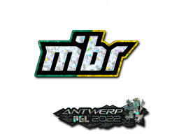 Sticker | MIBR (Glitter) | Antwerp 2022