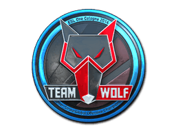 Sticker | MTS GameGod Wolf (Foil) | Cologne 2014