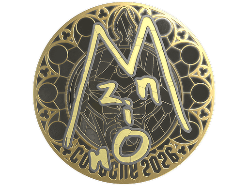 Sticker | mzinho (Gold) | Cologne 2026