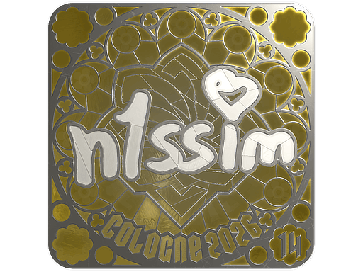Sticker | n1ssim (Foil, Ranked) | Cologne 2026