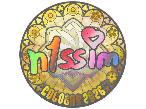 Sticker | n1ssim (Holo) | Cologne 2026